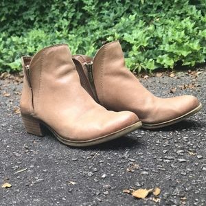 Lucky Brand Leather Booties